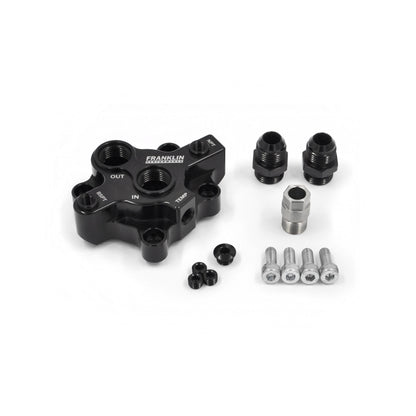 Oil Filter Relocation & Cooling Kit – Nissan RB Bolt-On Version with Aeroflow Oil Cooler