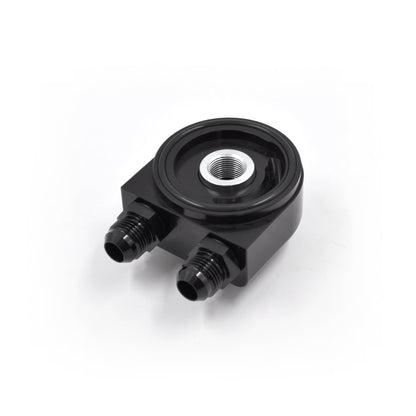 Oil Filter Relocation & Cooling Kit – Low Profile Block Adaptor Version with Aeroflow Oil Cooler