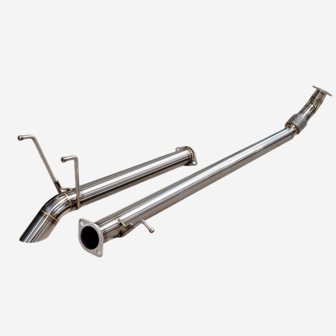Mazda BT50 2006-2011 3" DPF Delete Mid Pipe & Diff Dump Combo