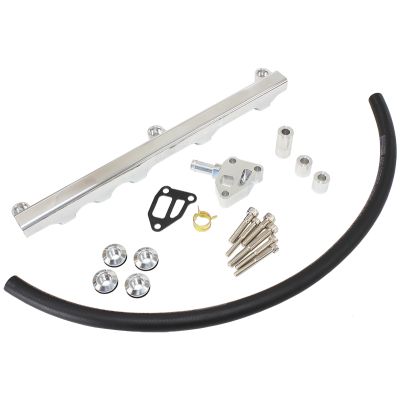 Nissan S14 and S15 SR20 Billet EFI Fuel Rail - Polished
