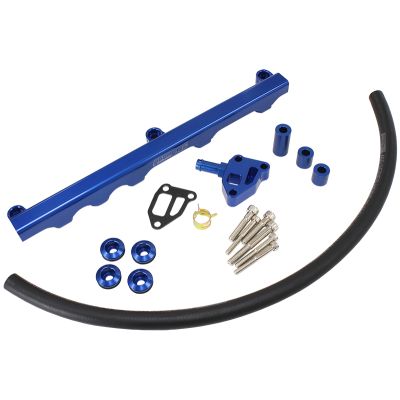 Nissan S14 and S15 SR20 Billet EFI Fuel Rail - Polished