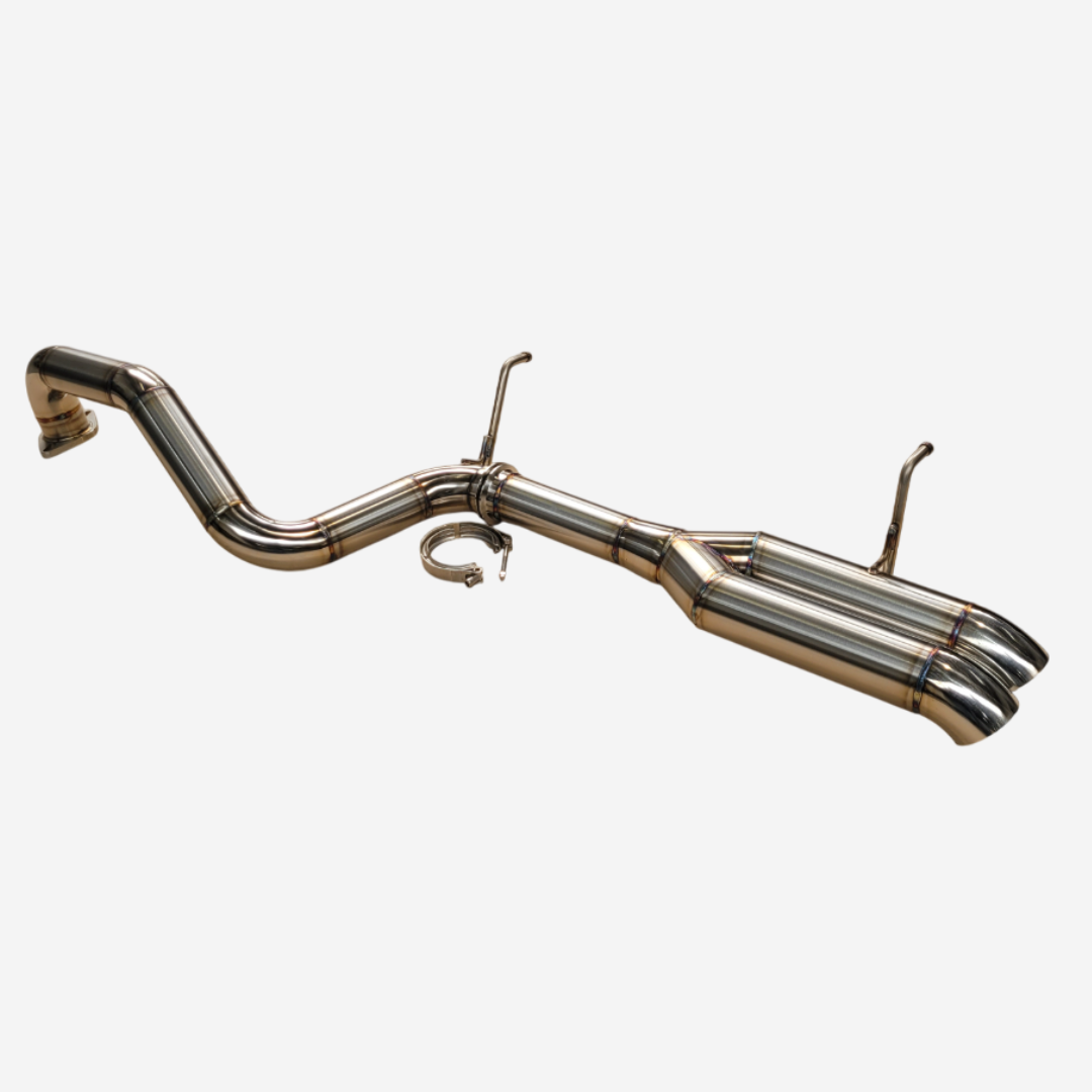 Ford Falcon (N/A) - Rear Muffler Delete With Dumpy Shotgun Tips