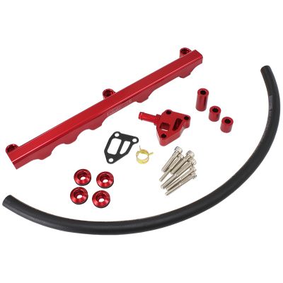 Nissan S14 and S15 SR20 Billet EFI Fuel Rail - Polished