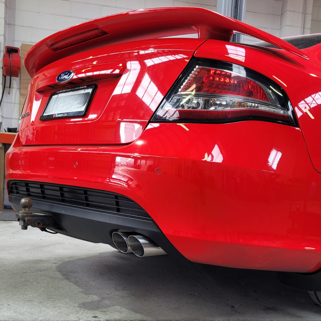 Ford Falcon (N/A) - Rear Muffler Delete With Slash Shotgun Tips